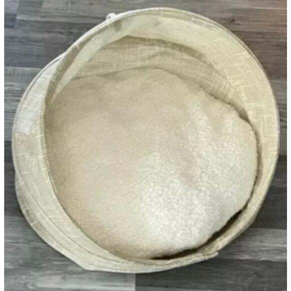 Collapsible Pet Bed Covered Dog Cat Pet Cave 16” Fleece Pillow Boots Barkley New - Picture 6 of 7